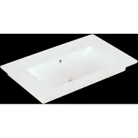 Villeroy & Boch Venticello Schrankwaschtisch, ohne Hahnloch, mit Überlauf, 800x500mm, 41048J01, Farbe: Weiß