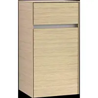 Villeroy & Boch V&B Seitenschrank Collaro 40,4x74,8x34,9cm, Anschl li, nordic oak