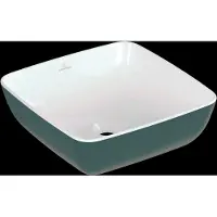 Villeroy & Boch V&B Aufsatzwaschtisch Artis 41x41cm, ek, o. Hahnloch, o. ÜL, Forest