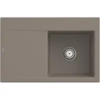 Villeroy & Boch Keramikspüle 334701TR, Subway Style 45 Einbauspüle - inkl.