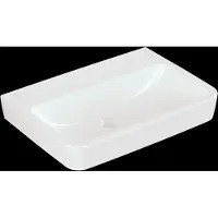 Villeroy & Boch O.Novo Opzetwastafel Zonder Overloop En Kraangat 65x46x17,5 cm Wit