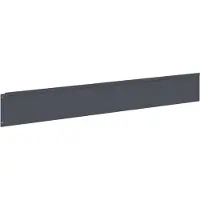Syfax Rasenkante 20 stk. 100 x 15 cm Stahl Anthrazit