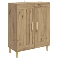 Syfax Sideboard Artisan-Eiche 69,5 x 34 x 90 cm Holzwerkstoff