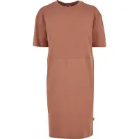 Urban Classics A-Linien-Kleid "Damen Ladies Organic Oversized Slit Tee Dress" 1 Stk. tlg.