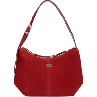 Tommy Hilfiger Handtasche Tjw Slouchy Suede Shoulder Bag AW0AW18859 Rot