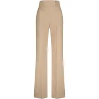 Nicowa Anzughose "COREANA", Damen, Gr. 38, N-Gr, beige, Obermaterial: 89% Polyester PES. 11% Elasthan EL., uni, modern fit, Hosen Anzughose, im Marlene-Stil