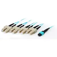 Equip MTP/SC Trunk LWL Patchkabel, OM4, 7.0m, 7 m, OM4, MTP, 4x SC