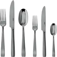 Sambonet Besteckset Flat Schwarz 36-teilig
