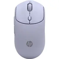 HP 400 Leise Wireless-Maus, Beidhändig, RF Wireless + Bluetooth, 6000 DPI, Violett