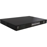 LevelOne GEP-2021, Unmanaged, Gigabit Ethernet (10/100/1000), Power over Ethernet (PoE), Rack-Einbau, 1U