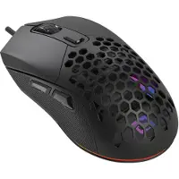 Sandberg 640-28, Beidhändig, USB Typ-A, 12800 DPI, Schwarz