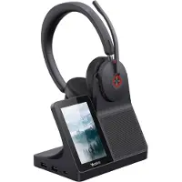 Yealink WH68 Workstation Headset, Verkabelt & Kabellos, 20 - 20000 Hz, Anrufe/Musik, 155 g, Kopfhörer, Schwarz