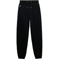 Superdry für Damen. W7011266A Jogger Essential Hose schwarz (L), Lässig, Baumwolle