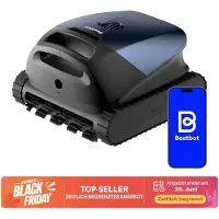 BeatBot (2026 Neu) Sora 10 Poolroboter Boden und Wand, Reinigt Wasserlinie &amp; Plattformen, 25700 LPH Saugleistung, smartes Parken an der Waaaerlinie, 5L Filterkorb, bis zu 5 Std. Laufzeit, Tiefblau