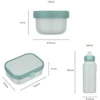 Mepal Lunchbox "Lunchset Campus 3-tlg." Spülmaschinengeeignet