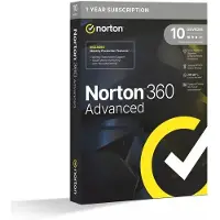 Norton 360 Advanced 10 Geräte / 1 Jahr 200 GB - Kein Abo