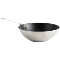KitchenAid Stainless Steel Wok (28cm/3,6l), PFAS-freie gesunde keramische Antiha
