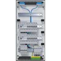 Hager VA48BV2 Kleinv.,volta,APV,4x12PLE,IP30,best.u.verdrah.,2 FI-Kreise,Übersp.abl.,Hauptsch.