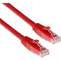 Intronics IS8520, 20 m, Cat6, U/UTP (UTP), RJ-45, RJ-45, Rot