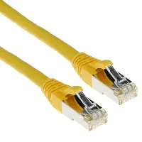 Intronics RJ-45/RJ-45, Cat.6a, 3.0m, 3 m, Cat6a, RJ-45, RJ-45, Gelb