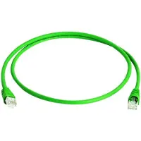 Telegärtner Patchkabel S/FTP, Cat.6A, LSOH, grün, 10 m