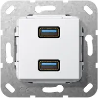 Gira 4847315, 2x USB, USB 3.2 Gen 1 (3.1 Gen 1)