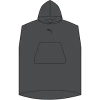 Puma Unisex Poncho teamADDITIONS Poncho 660009-41 S/M - Shadow Gray - S/M