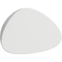 Laufen ILBAGNOALESSI Handtuchhaken, aus Keramik, 130x55x95mm, H8709767570001, Farbe: Weiß Matt