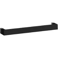 Laufen KARTELL Rail Handtuchhalter, L/B/H 450/75/40 mm, H3813310910001, Farbe: Schwarz