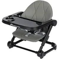Bebeconfort 2016077210, Sitzerhöhung, 15 kg, Faltbar, Essenstablett, Grau