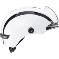 Contec Helm Como polar white/black velvet, Gr. S/M (52-58 cm)