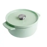 KitchenAid Bräter Cast Iron Pistachio 22 cm