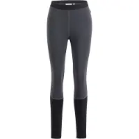 Lundhags Prime Merino Long John, Skiunterhose, Damen, Grau/Schwarz