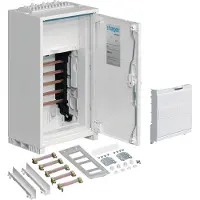 Hager ZB011C Anschlussschrank, univers Z, seitlich für SPAxxxZ, mit Verbindungsmaterial
