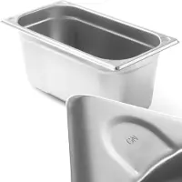Hendi Gastronorm Behälter 1/3 100 mm Edelstahl Kitchen Line