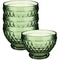 Villeroy & Boch Schale "Dessertschalen Boston Coloured ø 11,7 cm 4er Set", grün, Schüsseln, Schale