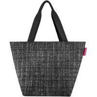 Reisenthel Shopper M, Schwarz, Polyester, Stoffbeutel, Einfarbig, 15 l, 510 mm
