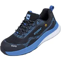 Elysee Sicherheitshalbschuh CUSHIONPRO Delta S1PS FO SR SC ESD Gr. 45 schwarz/blau