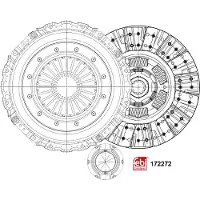 FEBI BILSTEIN 172272 Kupplungssatz