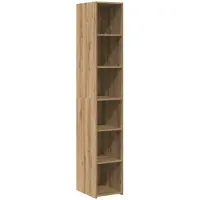 Syfax Highboard Artisan-Eiche 30 x 41 x 185 cm Holzwerkstoff