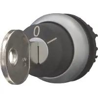 Eaton M22-WRS-MS3, Schlüsselschalter, Kunststoff, Schwarz, Silber, IP66, 29,7 mm, 39,6 mm