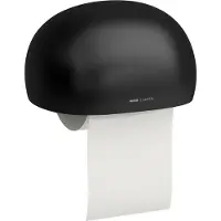 Laufen ILBAGNOALESSI Papierrollenhalter, aus Keramik, 185x150x110mm, H8709707160001, Farbe: Schwarz Matt