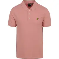 Lyle & Scott Polo Plain Rosa - XL