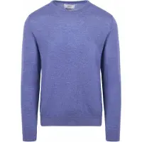KING Essentials The John Pullover Merino Mid Blau
