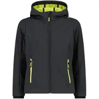 CMP Mädchen Softshell Jacke Fix Hood 3A29385N-11UU 164 - Antracite-Apple - 164