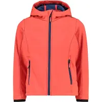 CMP Mädchen Softshell Jacke Fix Hood 3A29385N-C653 164 - Campari - 164