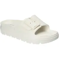 American Club NH200, Damen Pantoletten Schnalle leicht Badeschuhe rutschhemmend bequem, Beige 38