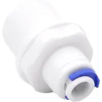 OEM Aquarium-Pijpverbindingen, 1/4", BSP-M42, Y-Form, Rot, PVC.