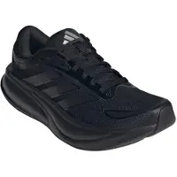 Adidas Laufschuh PERFORMANCE "RESPONSE 2", Damen, Gr. 42,5, schwarz (core schwarz, core schwarz, silber metallic), Synthetik, Textil, Schuhe Laufschuh