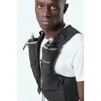 Nnormal - Laufweste &ndash; Unisex &ndash; Race Vest - Race Vest Black - Größe M - schwarz